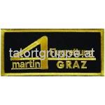 Flugrettung Graz / Martin4 (schwarz)- Brustabzeichen