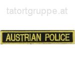 Austrian Police - Schriftzug für UN Armschleife