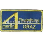 Flugrettung Graz / Martin4 (blau) - Brustabzeichen