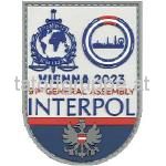 Erinnerungsabzeichen  91. Interpol Generalversammlung 2023
