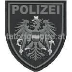 Polizei Ärmelabzeichen abgedunkelt PVC