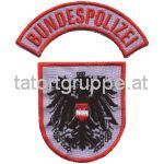 Bundespolizei 2teilig-hellblau-gestickt (seit 1997)