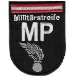 Ärmelabzeichen Kommando Militärstreife & Militärpolizei (Nachstickung)